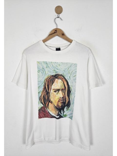 NUMBER (N)INE Number Nine Kurt Cobain potrait Nirvana tee shirt