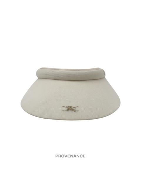 Other Designers Burberry Golf Knight Logo Visor  Nova Check Chalk