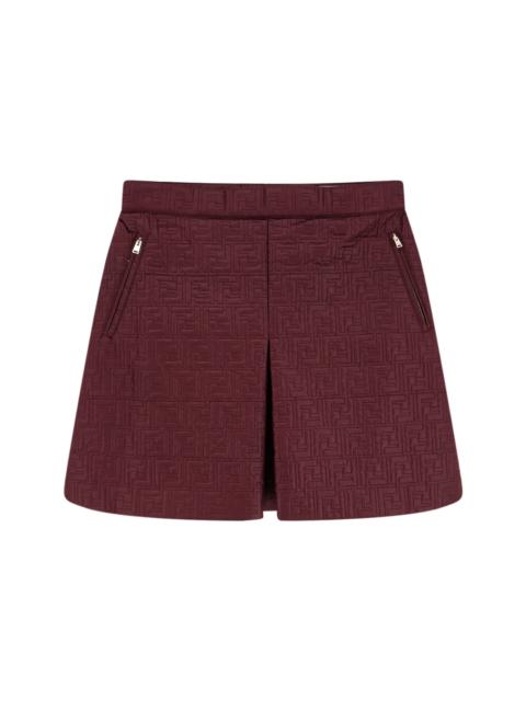 FENDI Quilted Nylon Mini Skirt