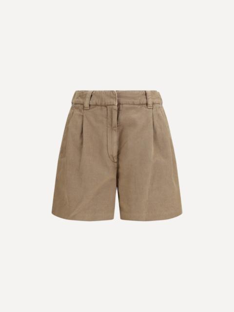 Brunello Cucinelli Linen Shorts