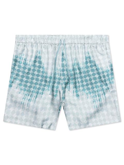 AMIRI MA QUAD BLEACHED SHORT - MARINE