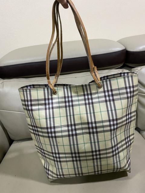Burberry Authentic Vintage Burberry Nova Check Tote Bag