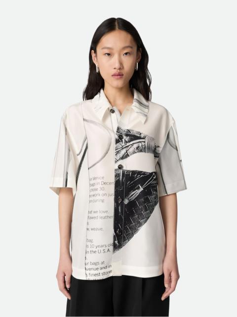 Bottega Veneta Silk Printed Shirt