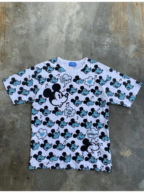 Other Designers Vintage - Vintage Disney Mickey Mouse Full Print Tshirt