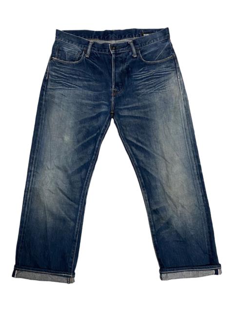 Other Designers Vintage - OFFER‼️Vintage Kuro Denim Selvedge Distressed Denim Jeans
