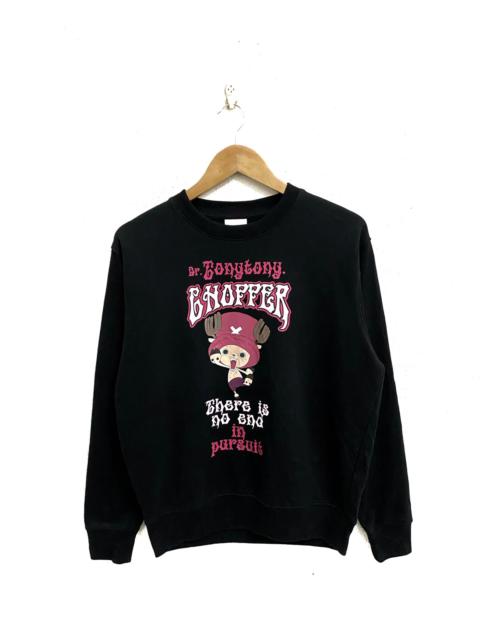 Other Designers One Piece - ONE PIECE CHOPPER JAPANESE ANIME BIG LOGO SWEATSHIRT