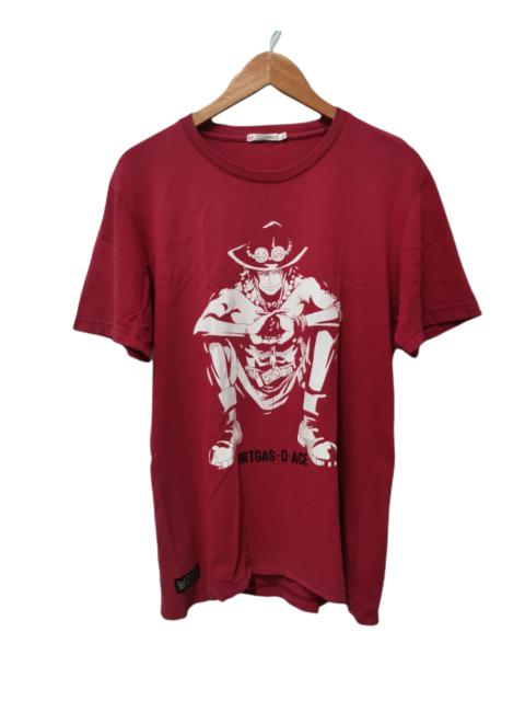 Other Designers Japanese Brand - Portgas D Ace One Piece Japan Anime Tee Akira Evangelion