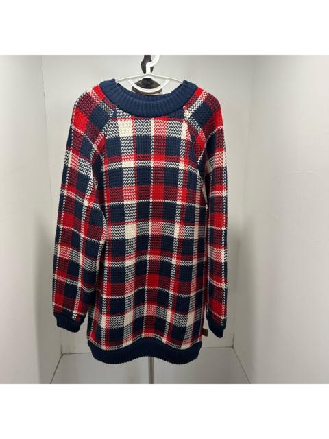 Louis Vuitton Louis Vuitton Red Blue Sweater