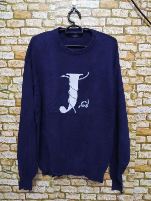 Other Designers Vintage - 90s J. PRESS KNITWEAR BIG LOGO (B796)