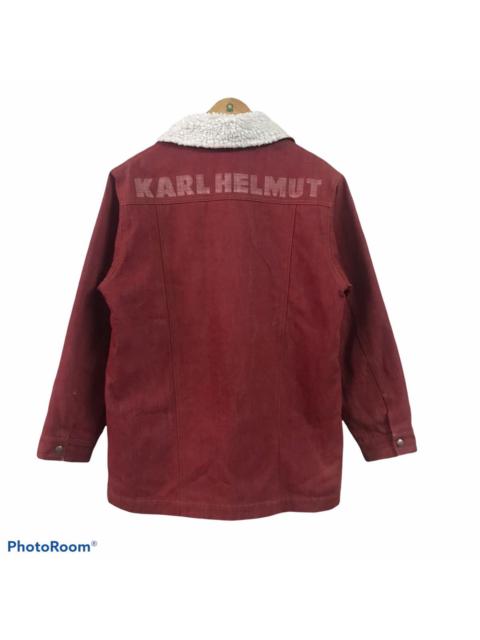 Other Designers Japanese Brand - Karl Helmut Denim Jacket Sherpa