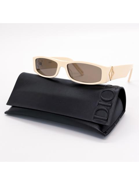 Dior NEW DIOR CD DIAMOND S1I 50F0 IVORY UNISEX SUNGLASSES