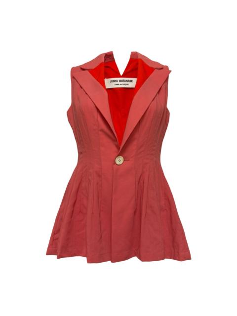 Junya Watanabe JUNYA WATANABE Spring Summer 1997 Pleated Tailored Vest