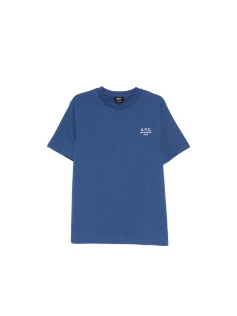 A.P.C. A.P.C. Blue T-Shirts & Vests - T-Shirts Men