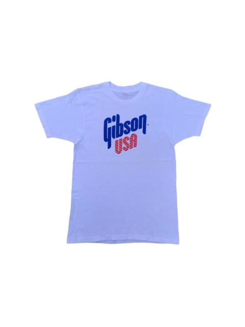 Other Designers Vintage Gibson USA Logo Single Stitch T-Shirt Hanes