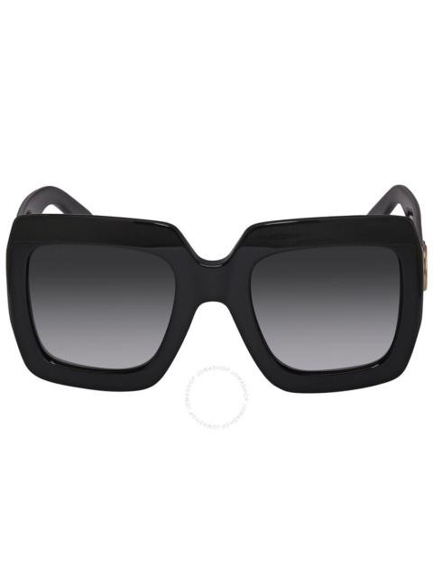 GUCCI Gucci Grey Gradient Square Ladies Sunglasses GG0053SN 001 54