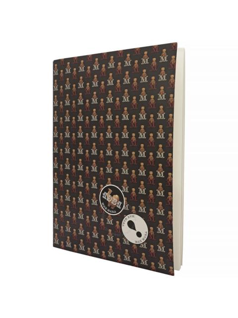 Max Mara Max Mara Black Ladies Teddy Bear Print Notebook