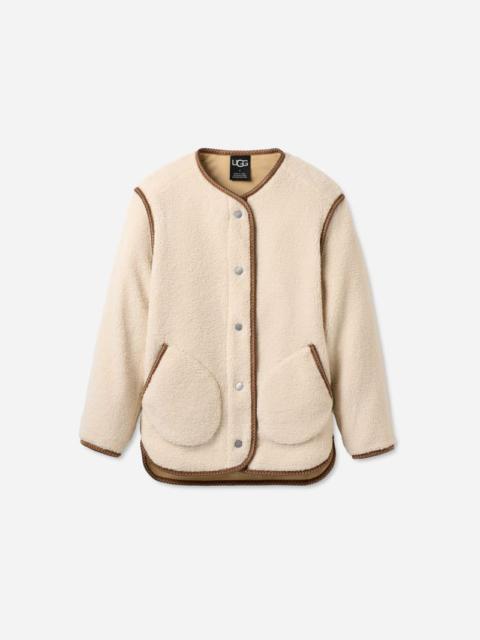 UGG ® Women's Emmersyn ®braid Jacket Polyester in Cream