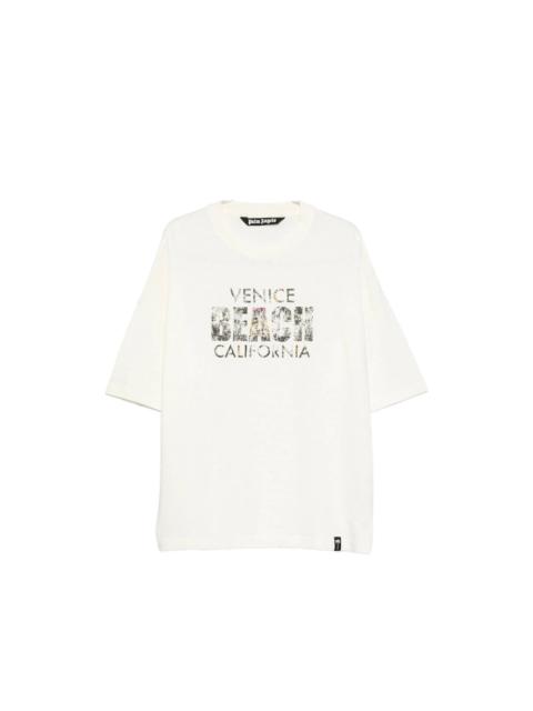 Palm Angels Palm Angels Neutrals T-Shirts & Vests - T-Shirts Men