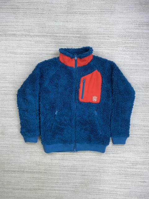 Other Designers Japanese Brand × Vintage - Vintage Pearly Gates Retro Two Tone Color Sherpa Jacket