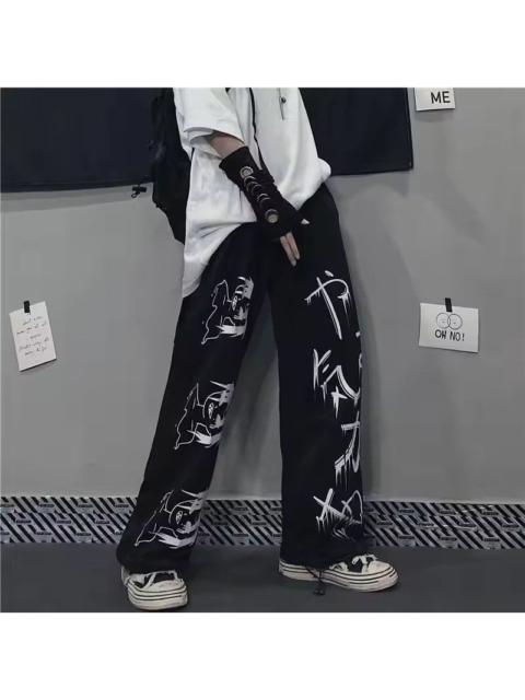 Other Designers Japanese Brand - Printed Anime Y2k Sweatpants