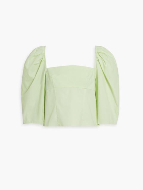 Other Designers Gathered cotton top