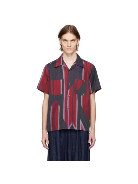 NEEDLES Red One-Up Shirt