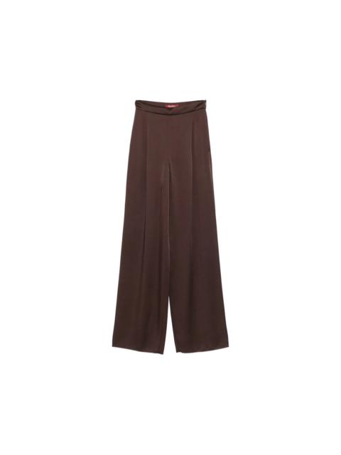 Max Mara Studio Max Mara Studio Brown Trousers - Palazzo Pants Women