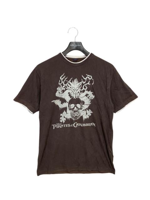Other Designers Disney × Japanese Brand - Disney pirates of the caribbean tshirt double neck size L