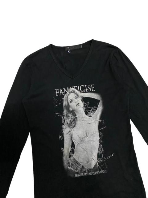Other Designers Vintage - Vintage Fuga Fanaticise Sexy Girl Longsleeve Tee