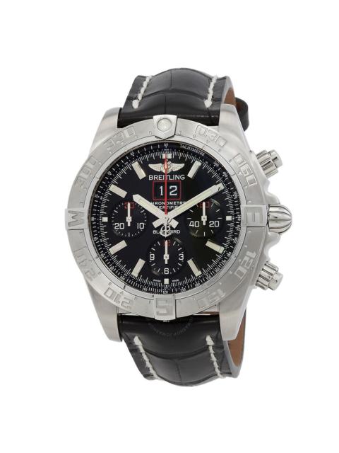 BREITLING Breitling Chronomat Blackbird Chronograph Automatic Chronometer Black Dial Men's Watch A4436010/BB71