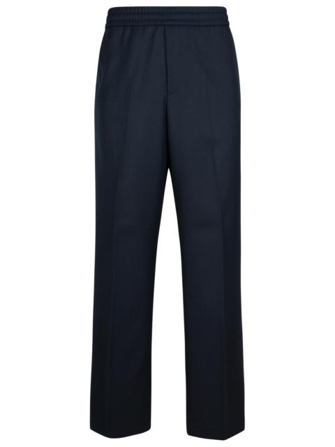 Golden Goose Golden Goose 'Lennon' Navy Virgin Wool Blend Trousers Man