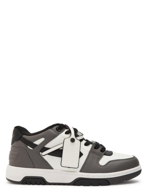Off-White Off-white Out Of Office Panelled Leather Sneakers