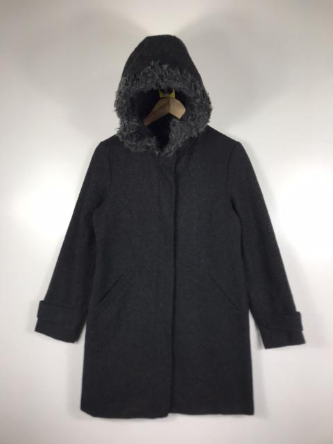 Other Designers ⚡️Vintage A.O Wool Hooded Button Long Jacket