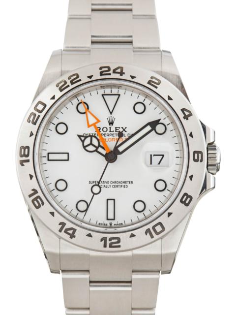ROLEX Rolex Explorer II Polar 226570 Polar Dial