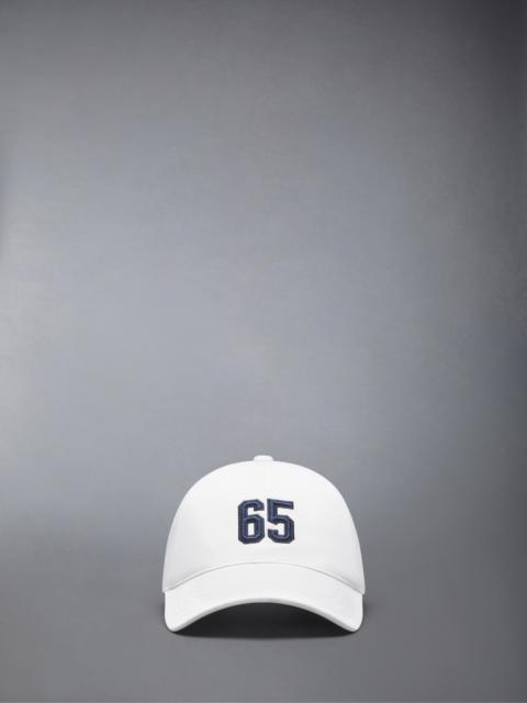 Thom Browne COTTON TWILL BROWNE 65 BASEBALL CAP