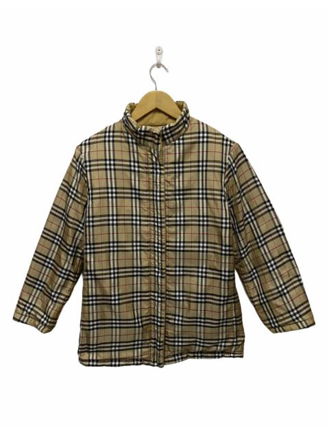 Other Designers Burberry Prorsum - Vintage Burberrys Nova Check Reversible Quilted Jacket