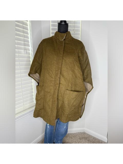 Other Designers Zara Olive Cape Coat