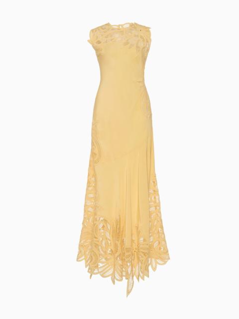 ULLA JOHNSON Idra Lace Applique Dress