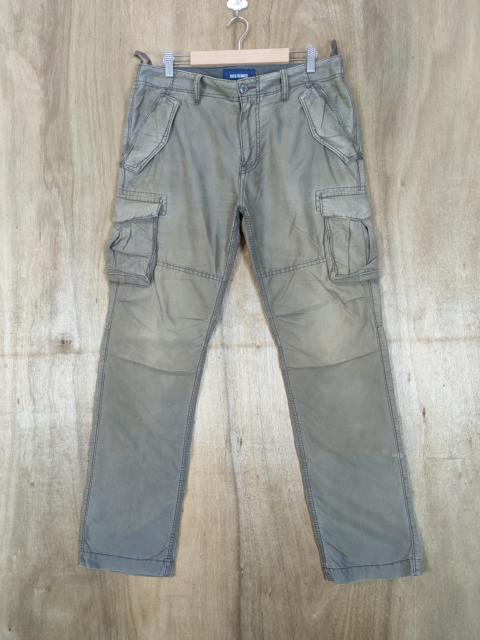 Other Designers Vintage - VINTAGE BACK NUMBER FADED CARGO PANTS