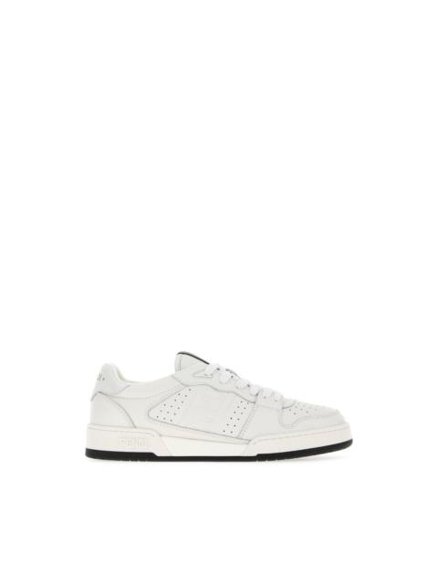 FENDI FENDI Match $1050 White Sneakers New (Women's size:10.5;)