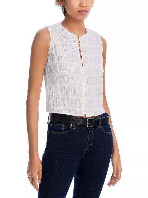FRAME The Smocked Tank