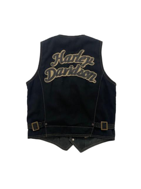 Other Designers ✨Vintage Harley Davidson leather vest