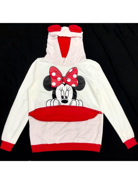 Other Designers Vintage - VINTAGE 90s MINNIE MOUSE BIG POCKET LOGO SPELLOUT HOODIES