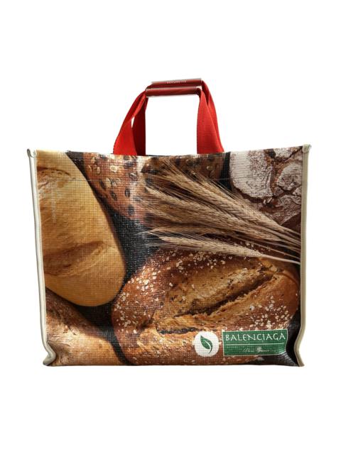 Balenciaga Leather Printed shopping bag