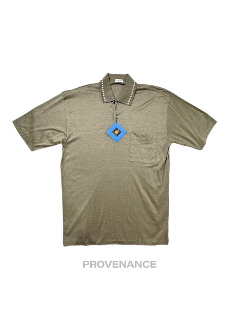 Lanvin Lanvin Logo Polo Shirt - Khaki