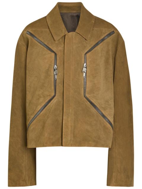 Rick Owens Rick Owens Heizer Suede Jacket