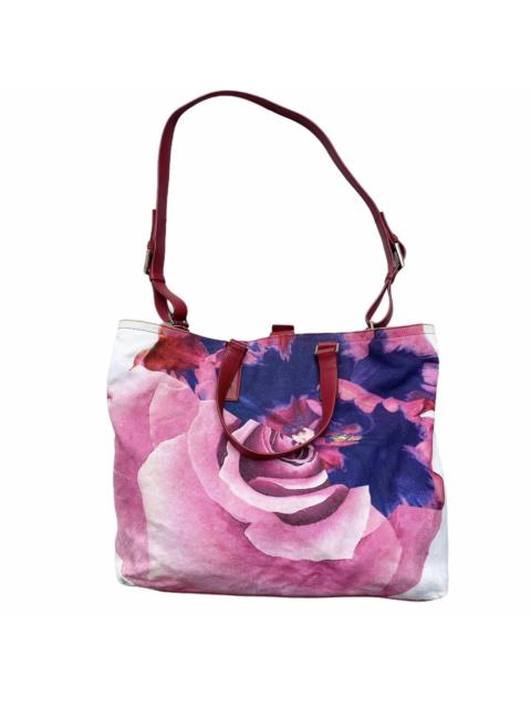 Raf Simons Rare SS11 Jil Sander By Raf Simons Floral Bag