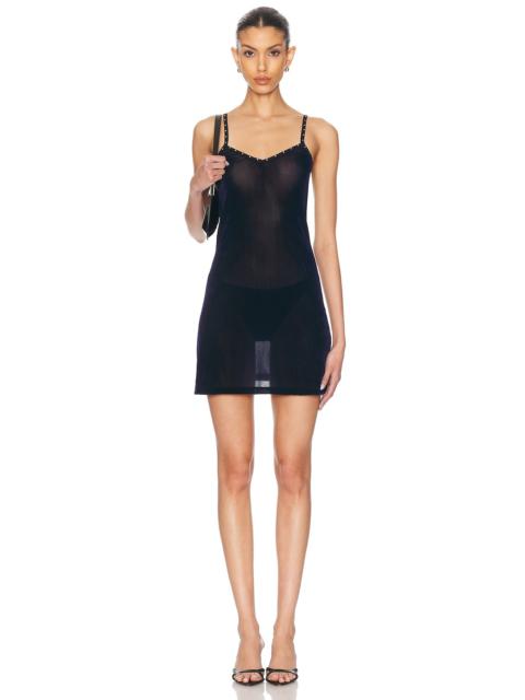 PRISCAVera V Neck Studded Cami Dress