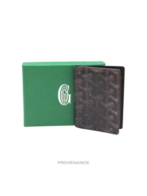 Goyard Goyard Saint-Marc Card Holder Wallet - Black Goyardine