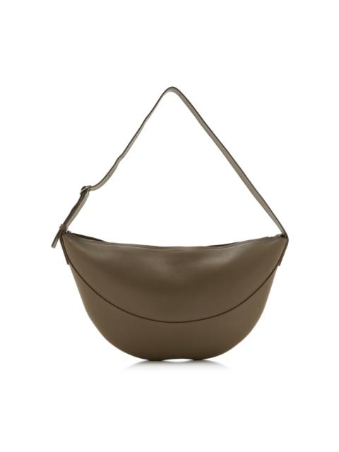 The Row Jouve Leather Sling Bag neutral